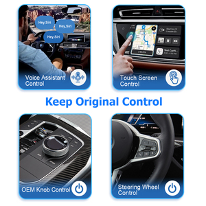 กล่อง Exploter <span class=keywords><strong>ApplePie</strong></span> <span class=keywords><strong>CarPlay</strong></span> Ai Box ระบบ Android13 ความจุ 8GB+128GB รองรับ Wireless Android Auto สำหรับรถยนต์ VW ID3 Porsche รองรับ OEM Wireless <span class=keywords><strong>CarPlay</strong></span> พร้อมแอป Play Box - Product Image 6