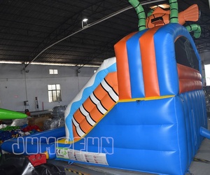 Tobogán inflable barato <span class=keywords><strong>de</strong></span> 5,8x4,3x4 metros y piscina <span class=keywords><strong>de</strong></span> agua para niños juegos <span class=keywords><strong>de</strong></span> patio <span class=keywords><strong>de</strong></span> verano inflar tobogán húmedo divertido tobogán acuático <span class=keywords><strong>de</strong></span> <span class=keywords><strong>pez</strong></span> <span class=keywords><strong>payaso</strong></span> - Product Image 5