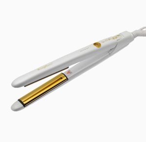 Planche à repasser électrique professionnelle à double usage pour les femmes Contreplaqué incurvé Lumières LED Deck Buckle Air Bangs pour les salons <span class=keywords><strong>de</strong></span> coiffure - Product Image 1