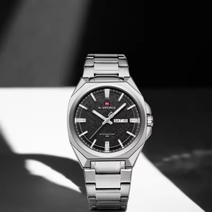 นาฬิกา <span class=keywords><strong>NAVIFORCE</strong></span> 9273 สำหรับผู้ชาย นาฬิกาควอตซ์หรูหราพร้อมไฟกลางคืน ปฏิทินรายสัปดาห์ นาฬิกาธุรกิจสำหรับผู้ชาย Reloj Hombre - Product Image 3
