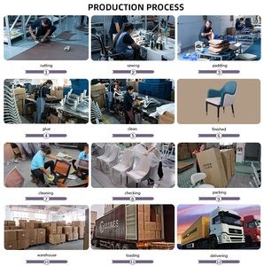 Fauteuil <span class=keywords><strong>d</strong></span>'appoint Sherpa Boucle, fauteuil rond rembourré, fauteuil <span class=keywords><strong>d</strong></span>'angle moelleux avec acier inoxydable brossé laqué laiton - Product Image 5
