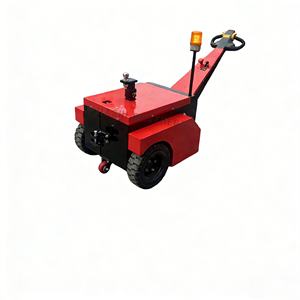 Chariot de manutention électrique en acier pour entrepôt logistique, dispositif de remorquage hydraulique, mini-chariot à main - Product Image 1