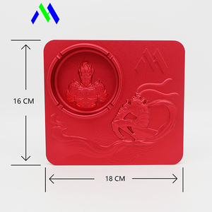 OEM ODM Custom High Quality Factory Wholesale Cnc Machining Aluminum Alloy <strong>Brass</strong> Titanium Alloy Black Myth Wukong <strong>Ashtray</strong> - Product Image 3