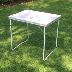 Camping Mini Folding <b>Table</b> Outdoor 1 Piece Plastic <b>Small</b> up Picnic <b>Tables</b> Aluminum - Product Image 3