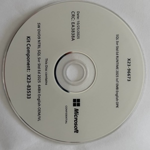 Licenza MS <span class=keywords><strong>SQL</strong></span> 2025 Server Std Pacchetto Completo DVD Attivazione Online Software per Server di Rete - Product Image 1