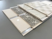 Plaques et panneaux de plafond en PVC, imperméables et insonorisés, pour chambre à coucher, salle de bain, salon, installation suspendue