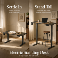 Bureau électrique réglable en hauteur AOR, chêne européen, moteur simple, 200 kg statique, 15 mm, 2026 Nouveau Pro 140x60cm, vente en gros usine