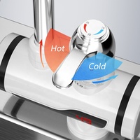 Robinet chauffe-eau numérique LED 3000W à poignée unique