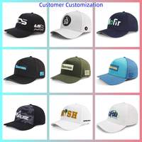 Casquette HS41 OEM personnalisée avec logo brodé, 5 panneaux, visière incurvée, séchage rapide, imperméable, découpe laser, pour le cyclisme et les activités de plein air