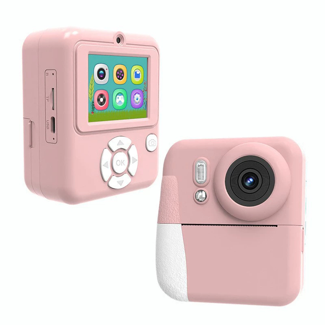 Q10 Kids Camera Instant 1080P Instant Print Camera for Kids Toys Boys Girls Funny Selfie Digital Camera Thermal Mini Printer