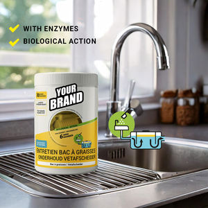 Agente potente, trampa de grasa y mantenedor de tanque, licua grasa, azúcar, almidón, proteínas y jabón, previene bloqueos, fórmula - Product Image 2