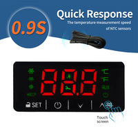Contrôleur de température numérique miniature SH3B23 pour aquarium, thermostat de réfrigération à micro-ordinateur