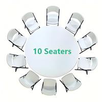 Table pliante d'extérieur robuste et résistante aux intempéries pour événements, banquets, jardins et patios, capacité 330 lbs, vente en gros