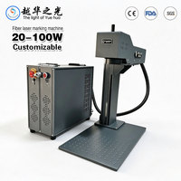 Morlit Mini machine de gravure laser à fibre CNC portable de bureau, refroidissement par air, compatible DXF BMP AI PLT, nouvelle haute vitesse, EZCAD Sino Galvo Las