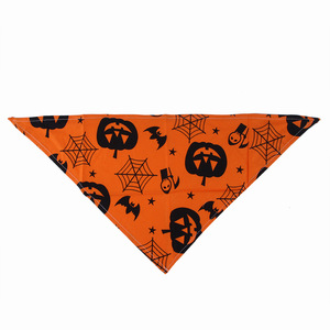 Ensemble de costumes d'Halloween pour animaux de compagnie Manga, taille unique, chapeau de chauve-souris, bavoir citrouille, accessoire pour chien et chat - Product Image 4
