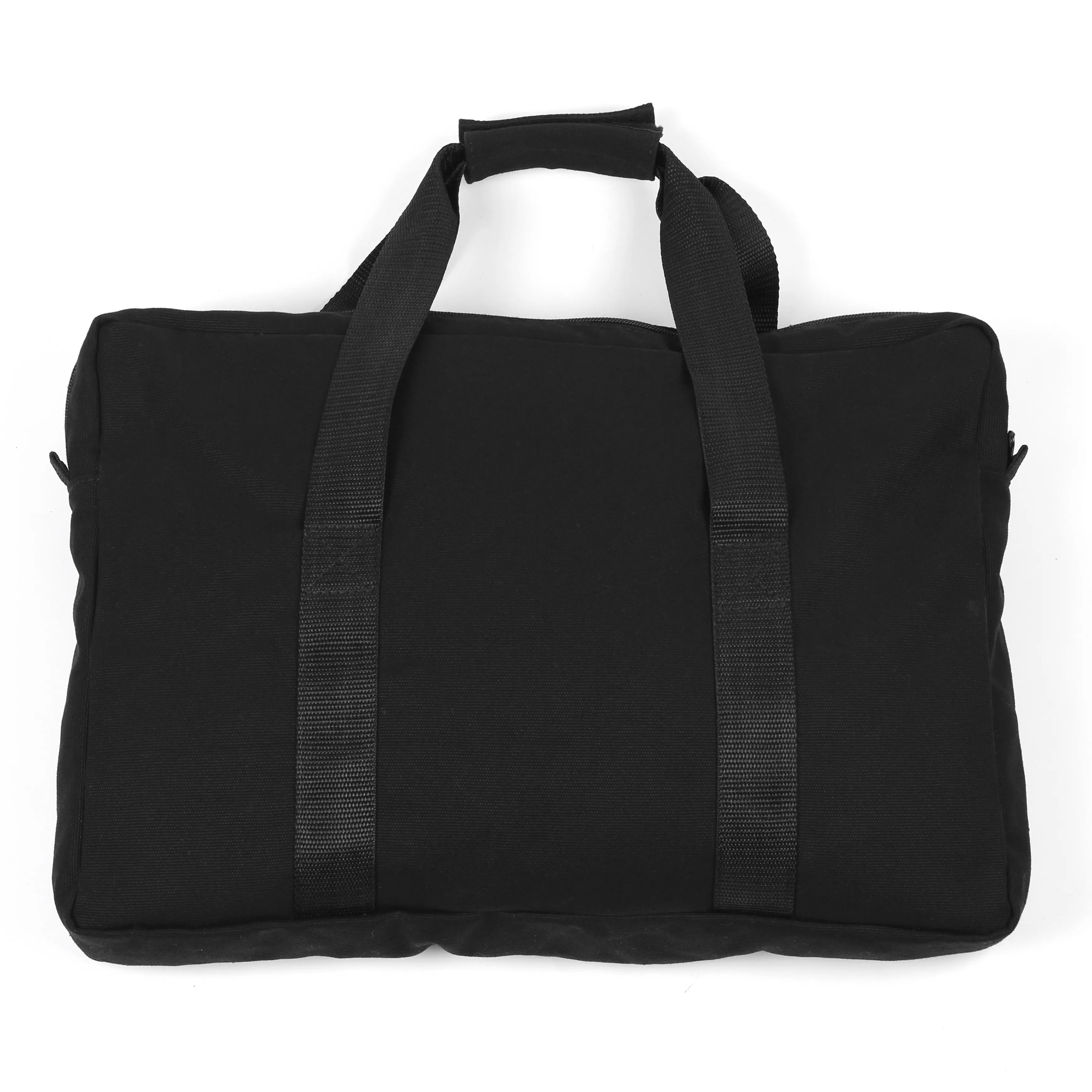 Siyah toptan özel ince çanta organizatör İşlevli açık omuz Messenger Laptop için yönetici seyahat çantası