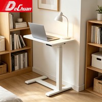 Bureau d'ordinateur portable réglable en hauteur en forme de C de l'usine de Foshan pour utilisation sur le côté du canapé ou au bureau à domicile