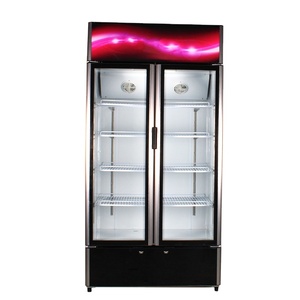 Refrigerador Exhibidor Vertical de Bebidas con Puerta de Vidrio de 520L, Modelo DDS-520AP - Product Image 1