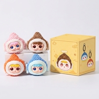 Nouvel Arrivage Things Woo Petite Statue de Bouddha en Vinyle PVC pour Filles - Décoration Maison Bureau Voiture Boîte Mystère