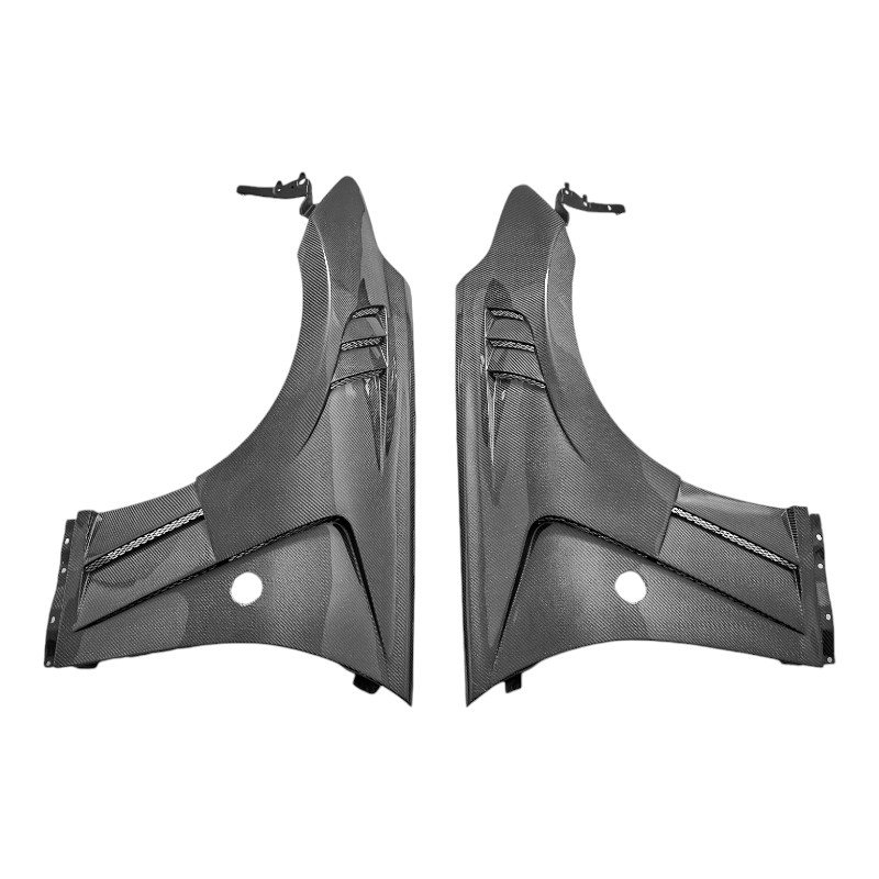 ICOOH Racing 370Z Vented Carbon Fiber Fender Vents for Nissan