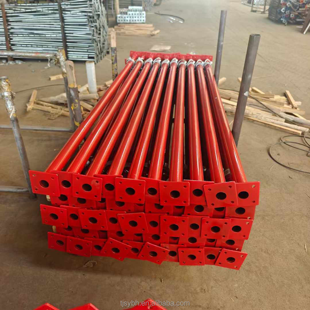 High Quality Adjustable Steel Props Outdoor Building Heavy Duty Construction Metal Support Shoring Scaffolding Accessories · image 6