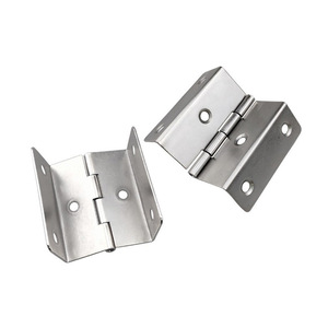 Charnière à quatre volets Yuyao 51x20x1.0mm en fer épaissi pour porte d'armoire, quincaillerie de meuble - Product Image 2
