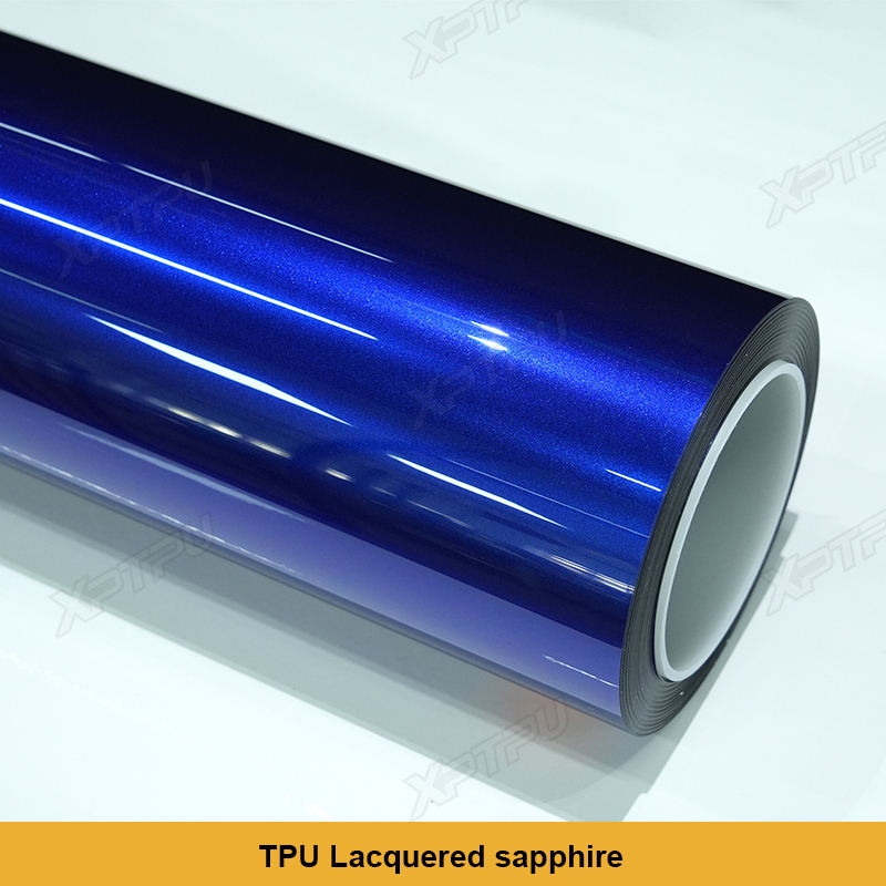 TPU Lacquered sapphire