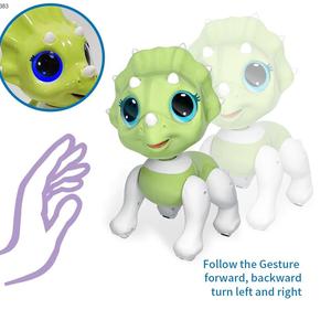 Tecnología Robots inteligentes Bebé Rc Caminar <span class=keywords><strong>Triceratops</strong></span> Dinosaurio Juguete Control de gestos <span class=keywords><strong>Robot</strong></span> Juguetes para niños Educativos - Product Image 3
