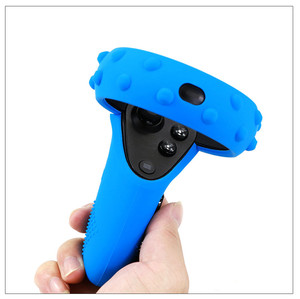 Empuñaduras de silicona para controladores de realidad virtual Oculus/<span class=keywords><strong>Rift</strong></span> <span class=keywords><strong>S</strong></span>, anillos de agarre, cubiertas protectoras antideslizantes, modelo Xzr-21 - Product Image 2