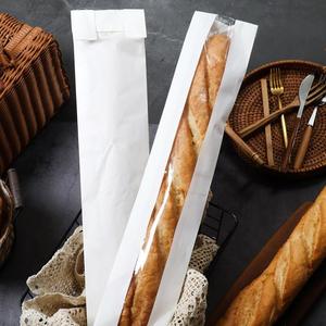 Bolsas <span class=keywords><strong>de</strong></span> <span class=keywords><strong>Papel</strong></span> <span class=keywords><strong>Kraft</strong></span> con Ventana Transparente, Impresas Personalizadas, Resistentes a la Grasa, <span class=keywords><strong>de</strong></span> Grado Alimenticio, para Pan, Donas, Sándwiches y Productos <span class=keywords><strong>de</strong></span> Panadería - Product Image 6