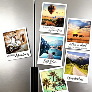 Vast <strong>Gifts</strong> Wholesale High Quality Custom Paper Magnet Supplier Personalized Clear Acrylic Anime Fridge Magnet Maker - Product Image 1