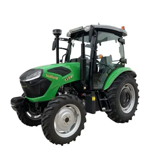 China tractor electroforesis pintura 110hp 4wd tractor terrestre con Pto a la venta
