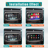 Boîte multimédia sans fil Apple MMI Carplay Android Auto pour Chevrolet Camaro 2013-2015, interface de navigation, prise en charge tactile