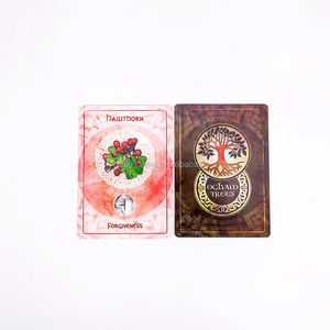 Tùy chỉnh in tinh thần ban đầu mạ vàng lưỡi Tarot Oracle thẻ boong cho Bộ làm từ vật liệu giấy bền - Product Image 5