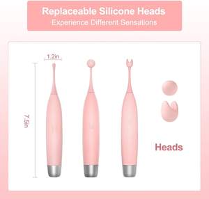 Yüksek frekanslı meme klitoral vibratör anında orgazm klitoris vajina stimülatörü yetişkin seks oyuncak <span class=keywords><strong>2</strong></span> In 1 G Spot vibratör kadın - Product Image 4