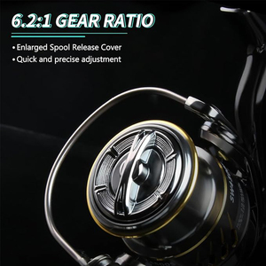 ล้อตกปลา am/a/al, รอกตกปลาทำจากโลหะอุปกรณ์เสริมสำหรับตกปลา - Product Image 6