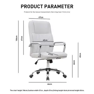 360 Swivel Mesh 3d Adjustable Ergonomic With Headrest Arm 4 D 400lb Executive 4d Comfortable Office Chair