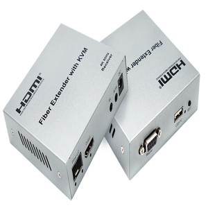 एचडीटीवी kvm एक्सender 20 किमी 4k 60hz 20km kvm एक्सटेंशन कीबोर्ड और माउस एक्सender के साथ लूप आउट माउस - Product Image 1
