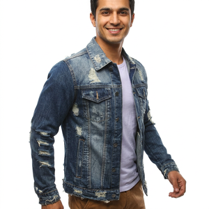 Hot Sale winter Plus Size <b>men</b> Denim Jean <b>Jacket</b> good quality strong <b>long</b> lasting denim jeans <b>jackets</b> for <b>men</b> high quality - Product Image 1