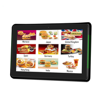10.1 Inci LCD Layar Sentuh Konferensi Sentuh Kapasitif Tablet Android dengan Lampu LED Bar
