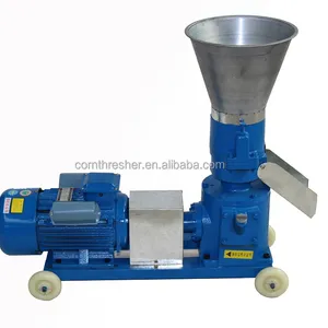 Electric Household Small 220V Feeds Pelletizer Machine Fish Chicken Pig Poultry Animal Feed Pellet Processing Machines