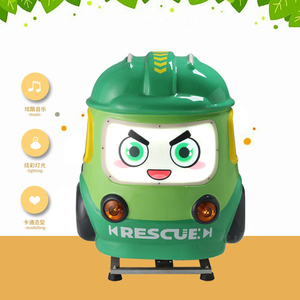 Voiture jouet pour enfants, balançoire à bascule, 110V/220V, voitures tamponneuses en plastique à monnayeur pour manèges d'attraction pour enfants - Product Image 3