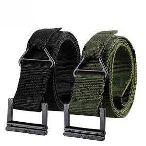 Ceinture tactique extérieure multifonctionnelle la plus vendue <span class=keywords><strong>en</strong></span> nylon résistant avec alliage durable pour la <span class=keywords><strong>descente</strong></span> et l'entraînement de sauvetage à la boucle - Product Image 4
