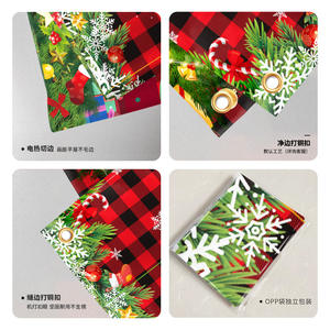 Bannière de fête illuminée en tissu suspendu, personnalisable, pour Halloween 2025, vente en gros transfrontalière - Product Image 3