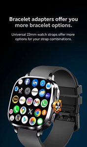 Montre Intelligente 4G LTE S99 2025 avec Caméra Rotative Télescopique, NFC, WIFI, GPS, Batterie Grande Capacité 2100 mAh, <span class=keywords><strong>Google</strong></span> <span class=keywords><strong>Play</strong></span> - Product Image 5