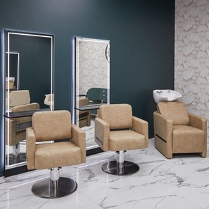 Ensemble de mobilier de salon de luxe, fauteuil de coiffure hydraulique, équipement complet pour salon de coiffure - Product Image 6