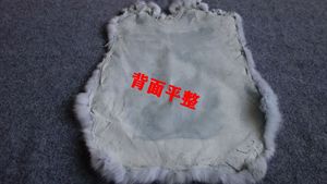 Binnenlandse Konijnenhuid Volwassen Huid Afgewerkt Bont Grondstof Hele Konijnenhaardecoratie Warme Bontkraag - Product Image 2