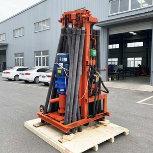 Foreuse hydraulique électrique 4KW portable pour puits <span class=keywords><strong>d</strong></span>'eau, machine de <span class=keywords><strong>forage</strong></span> profond pour couches de sol et de roche - Product Image 4