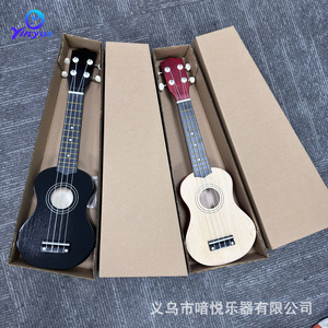 Yinyue Ukulele 23-Inch Wooden Four-<b>String</b> Beginner Instrument - Product Image 3