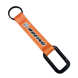 Thấp Moq Biểu Tượng Tùy Chỉnh Nylon Dây Buộc <span class=keywords><strong>Boeing</strong></span> Tay Cổ Tay Dây Buộc Keychain Dây Đeo Ngắn Dây Buộc Hàng Không Keychain - Product Image 3